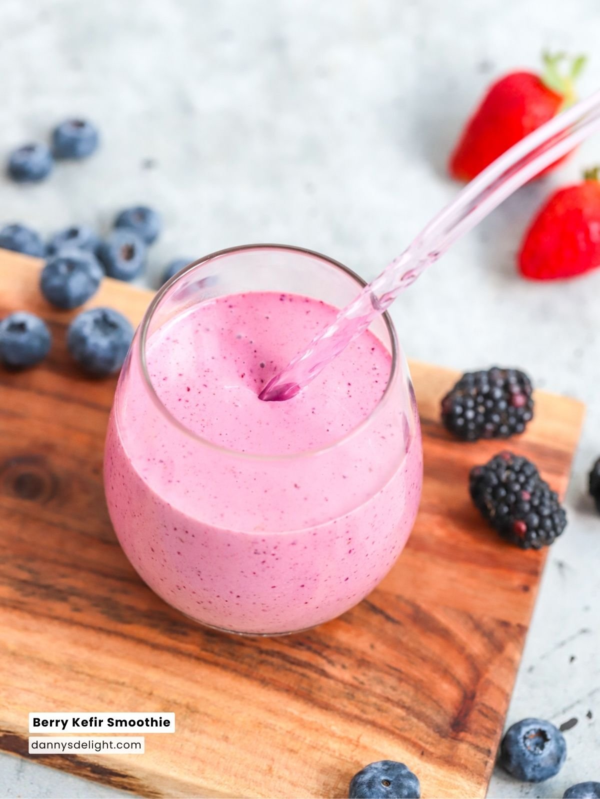Image for Berry Kefir Smoothie