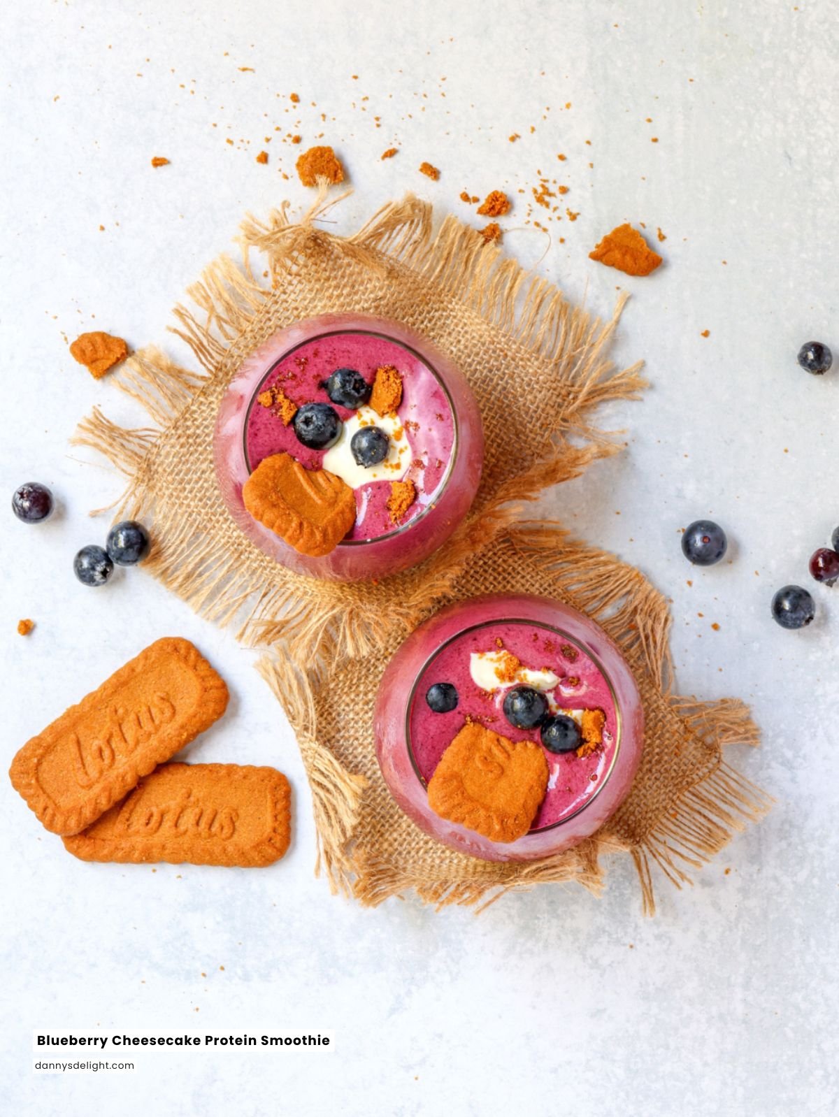 Image for Blueberry Cheesecake Protein Smoothie