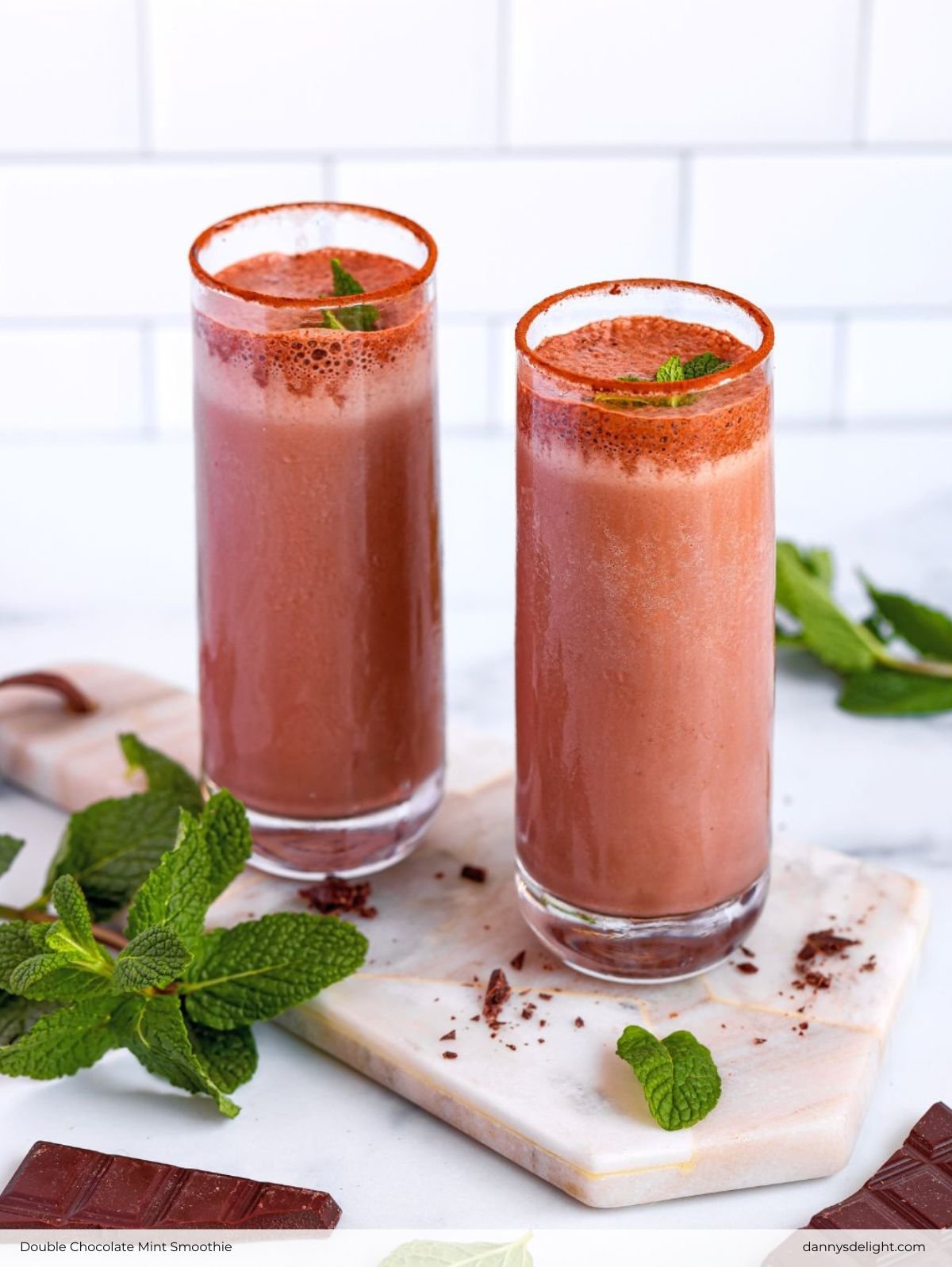 Image for Double Chocolate Mint Smoothie
