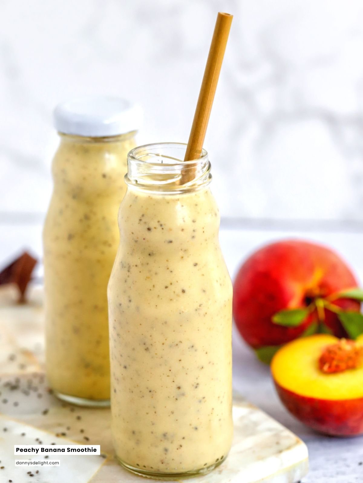 Image for Peachy Banana Smoothie