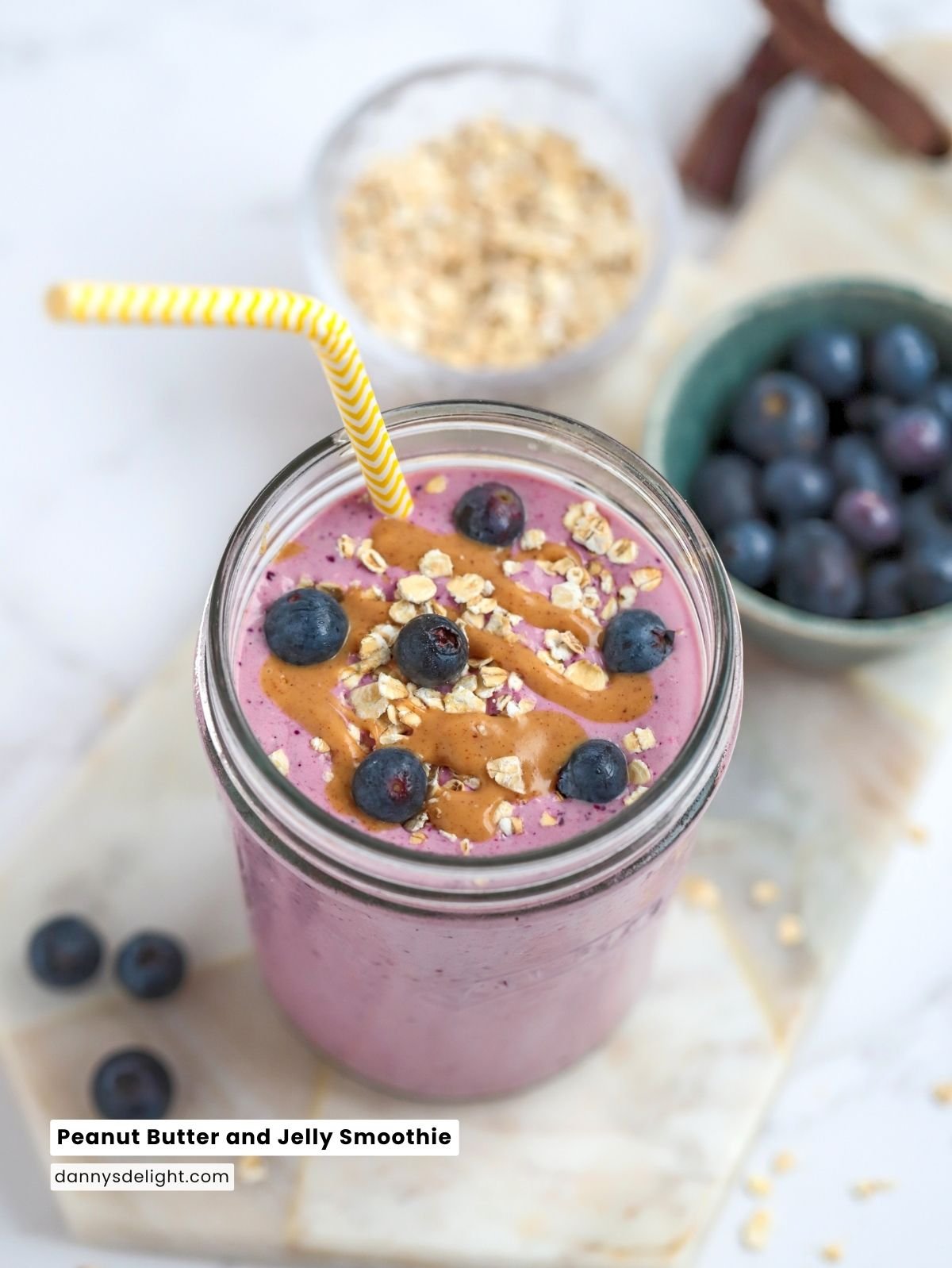 Image for Peanut Butter and Jelly Smoothie