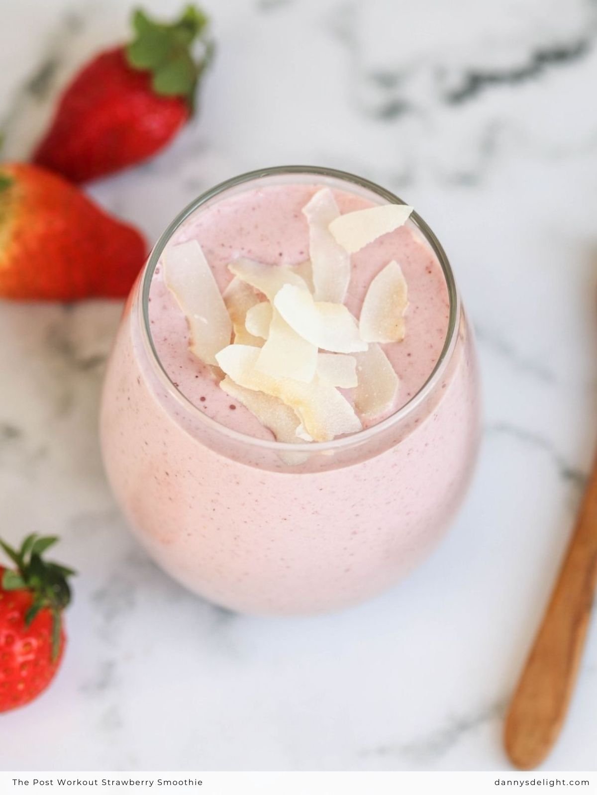 Image for The Post Workout Strawberry Smoothie: Sweet, Creamy, Muscle-Repairing Perfection