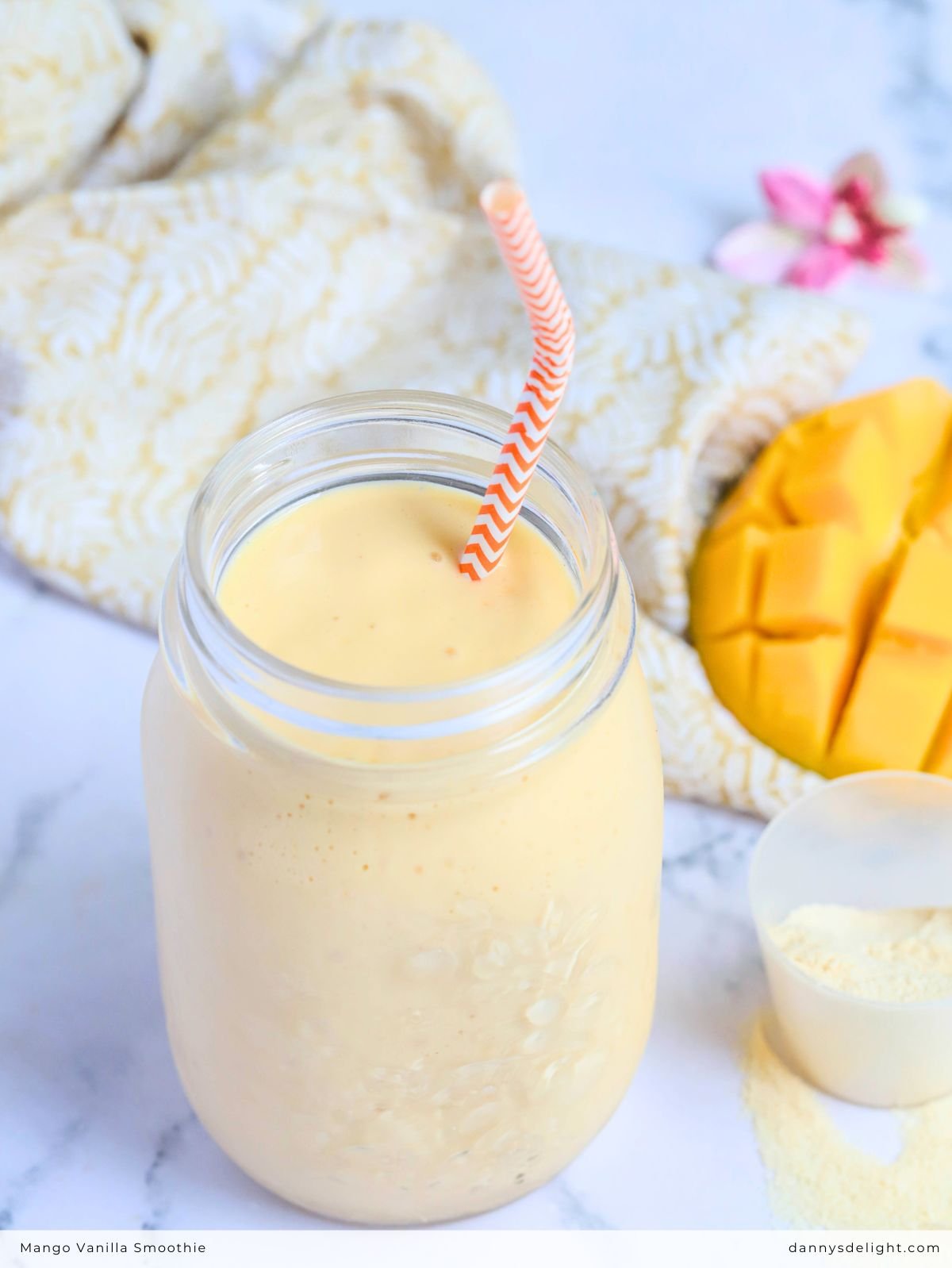 Image for Mango Vanilla Protein Power Smoothie
