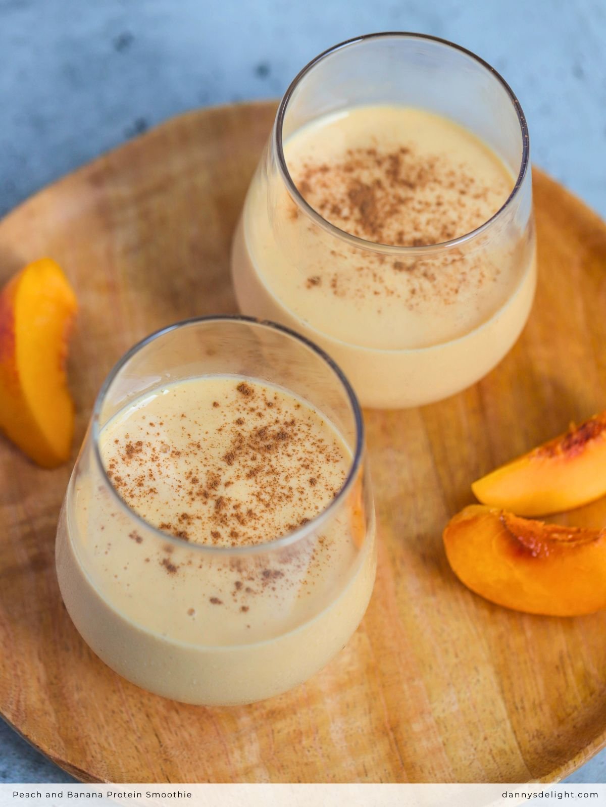 Image for Peach and Banana Protein Smoothie