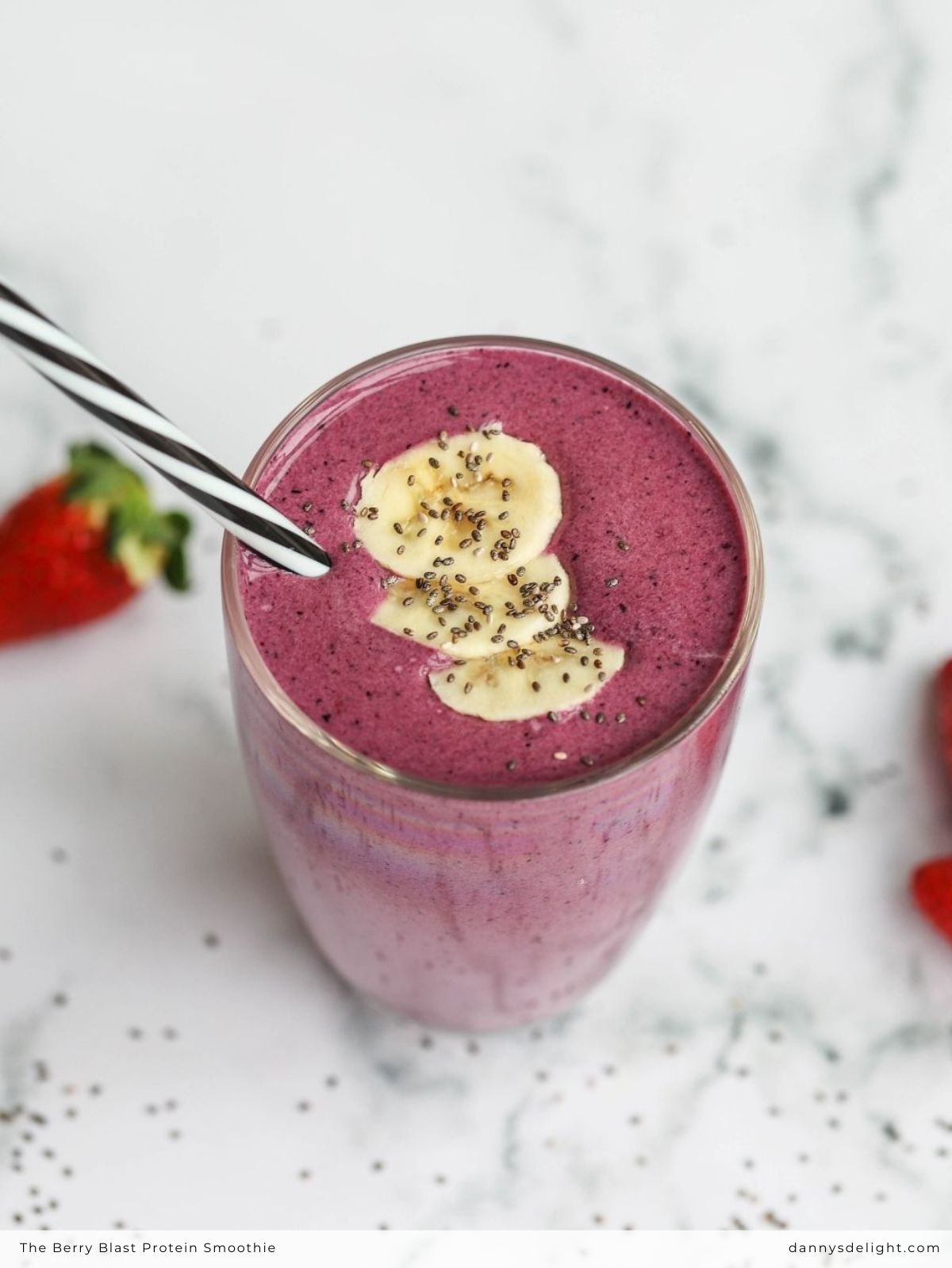 Image for The Berry Blast Protein Smoothie: Simple, Berry-Delicious, and Packed with Protein