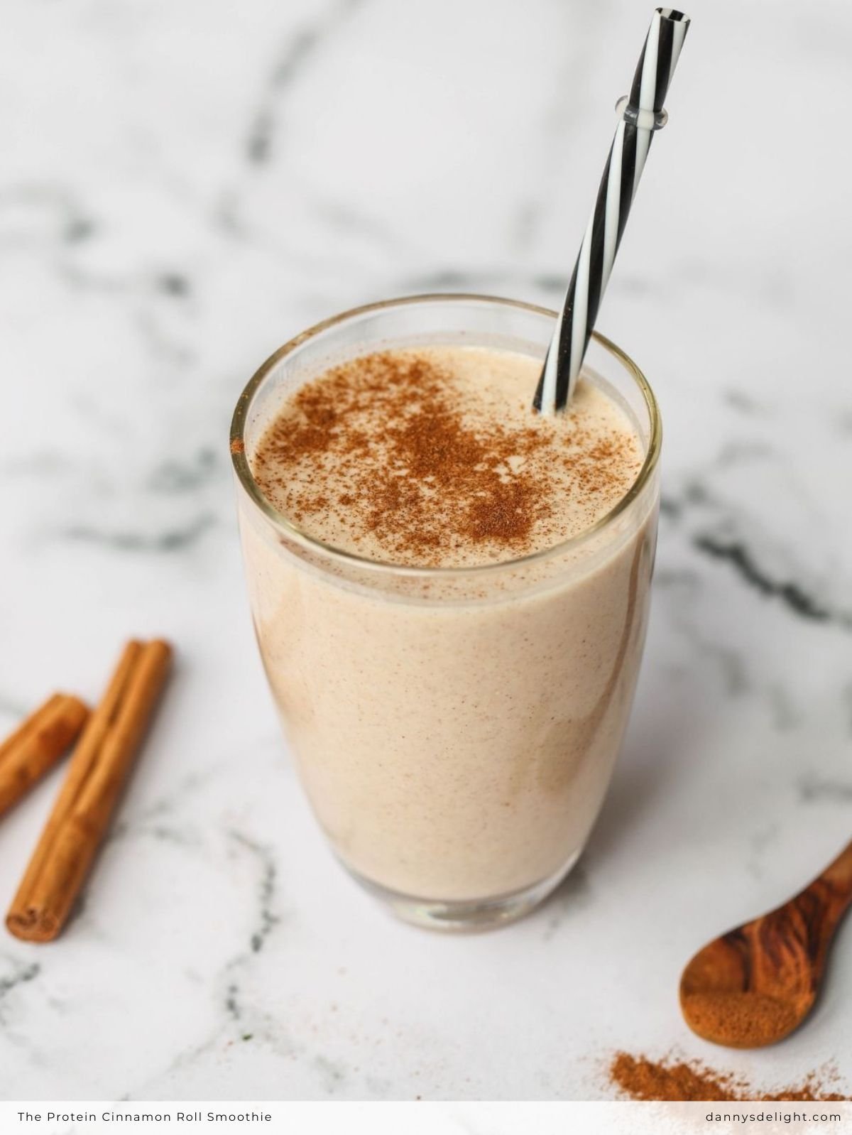 Image for The Protein Cinnamon Roll Smoothie: Dessert for Breakfast (That’s Actually Good for You)