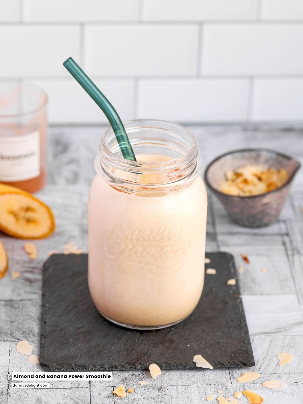 Image for Almond and Banana Power Smoothie