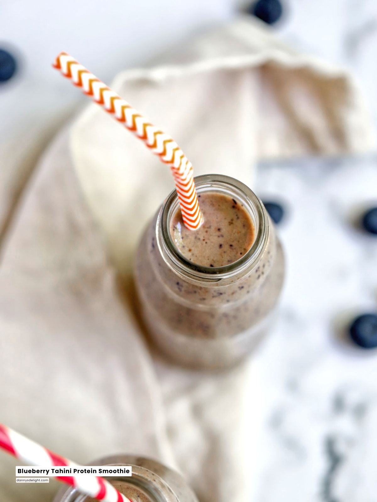 Image for Blueberry Tahini Protein Smoothie