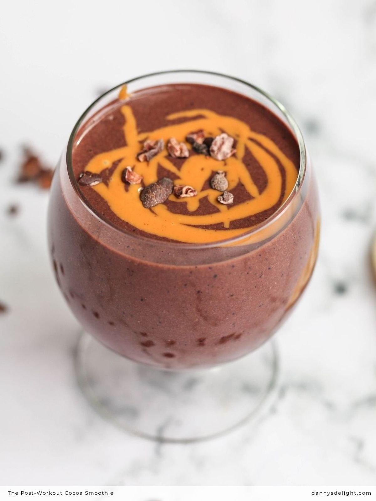 Image for The Post-Workout Cocoa Smoothie: Chocolate Peanut Butter Recovery in a Glass