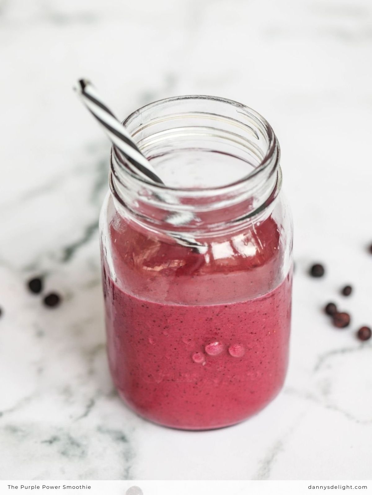 Image for The Purple Power Smoothie: A Vibrant, Antioxidant-Packed Hidden Veggie Hero