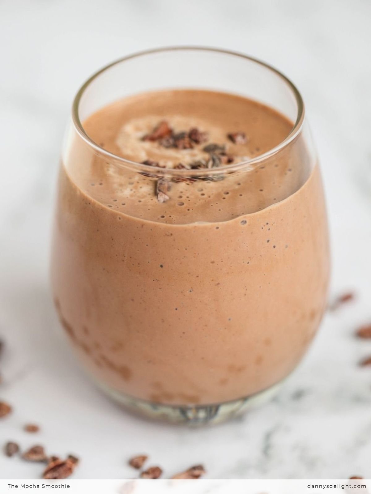 Image for The Mocha Smoothie: Your Coffee Shop Fix, But Healthier