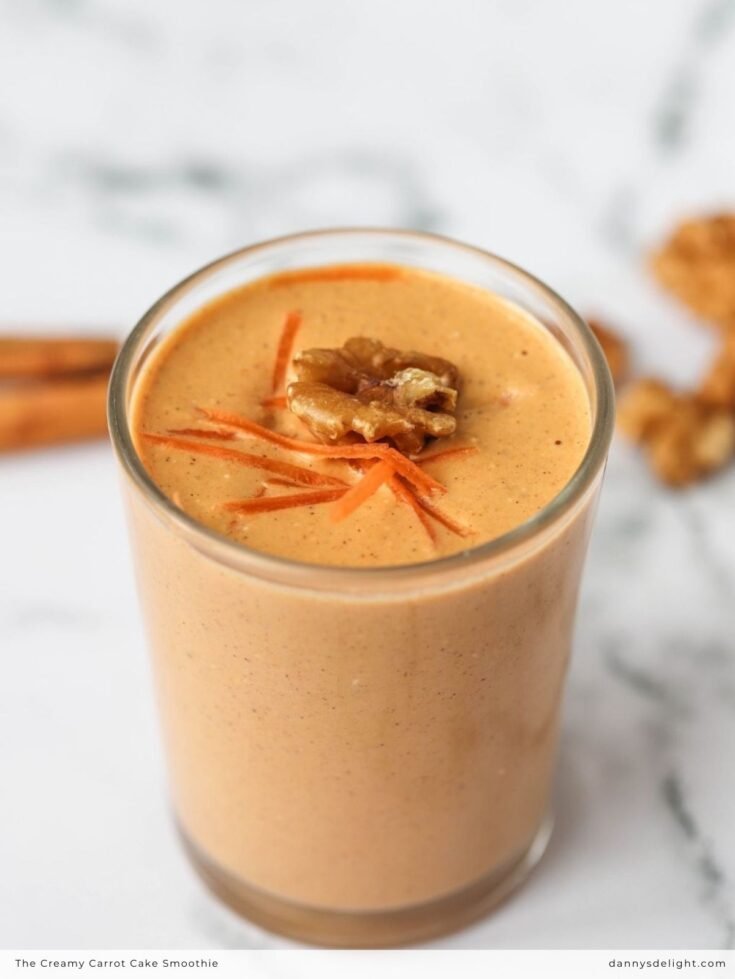 Image for The Creamy Carrot Cake Smoothie: Dessert for Breakfast (That’s Actually Good for You)