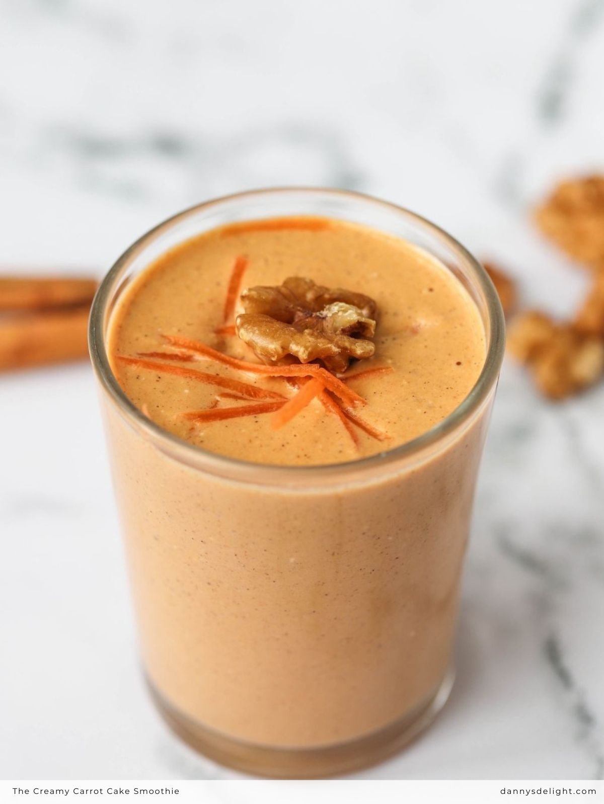 Image for The Creamy Carrot Cake Smoothie: Dessert for Breakfast (That’s Actually Good for You)