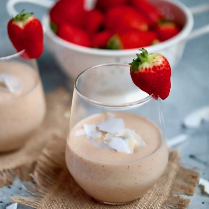 Image for Strawberry Coconut Protein Smoothie
