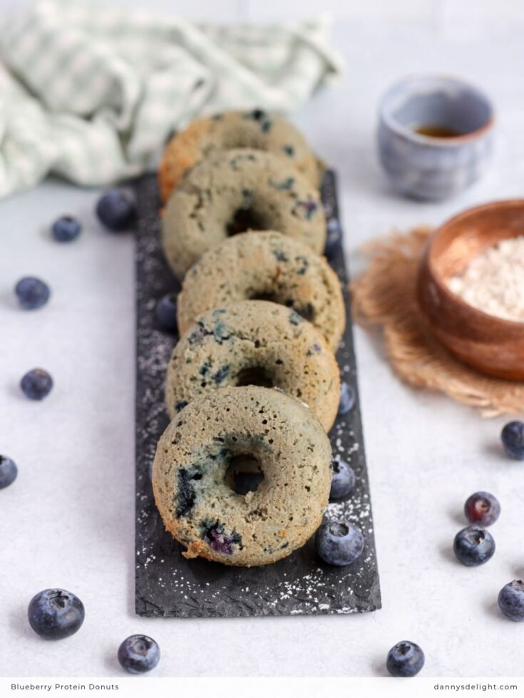 Image for Blueberry Protein Donuts