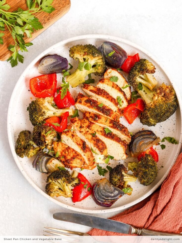 Image for Sheet Pan Chicken and Vegetable Bake
